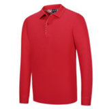 Customized Men's Long Sleeves Polo Shirts Cotton Polo Shirts