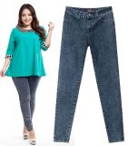 P1150 Hotsale Fashion Plus Size Ladies Long Slim Pencil Jeans