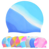 Colorful Silicone Swim Cap/Ear Protection Swim Cap