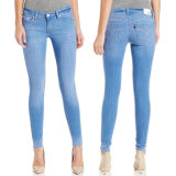 100% Cotton Ladies Brand Skinny Fashion Jeans