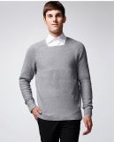 Manufactory Pure Colour Long Sleeve Pullover Man Sweater