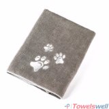 Super Absorbent Embroidered Micorfiber Dog Drying Towel