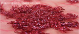 New Design of Beads Metallic Cord Embroidery by Handwork for Fashion Luxury Dress, Garments