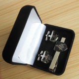 Custom Men's Cufflink, Masonic Cuff Link Tie Pin Packing with Velvet Box