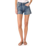 Fashion Women High-Waisted Skinny Short Denim Jeans with Light Blue by Fly Jeans