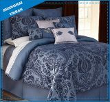 Turquoise Jacquard Design Comforter Home Textile