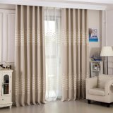 Hot Sale Modern Style Embroidery Blackout Window Curtain (14F0054)