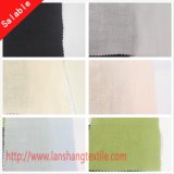 Plain Dyed Linen Fabric for Dress Shirt Skirt Sofa Curtain