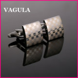 VAGULA Quality Laser Silver Cufflinks (HL10164)