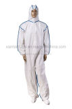 Disposable Microporous Coverall with SGS Certificate Protective Non-Woven Coverall Type 5&6