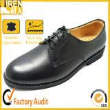 Genuine Cow Leather Cheap Price Black Police Shoes Military Balck Police Shoes