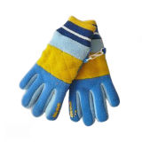 Children Fleece Gloves with Knitted Cuff (JRG019)