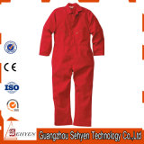 Factory OEM 100% Cotton Red Anti-Acid Coverall