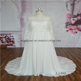 Long Sleeve Mother Gown Wedding Dress