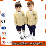 Custom Design Kids Children School Uniform with Three-Piece (Jacket+Pants/Skirt+Shirt)