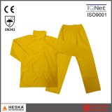 High Quanlity Heavy-Duty PVC Waterproof Breathable Mens Rain Suit