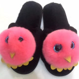 Soft Warm Faux Fur Winter Indoor Fur Slippers for Women