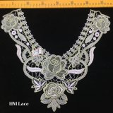 36*33cm Fabric Flower Venise Lace Sewing DIY Clothes Accessories Craft Collar Lace Hme908