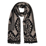 Women's 180*65cm Reversible Cashmere Like Winter Warm Knitted Woven Throw Shawl Scarf (SP256)