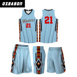 Red Basketball Uniform Design Cheap Team Basketball Uniform Set (BK014)