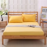 Cotton Hotel Flat and Fitted Solid Cheap Bedsheet