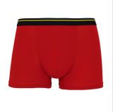 Customize Personal Brand Logo Bamboo Boxer Shorts for Men