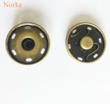 Metal Sew on Snap Fastener Press Studs Buttons