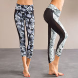 Sublimation Colorful Printing Knitted Adult Legging