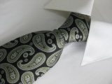 Fashion Paisley Design Men's High Quality Pure Silk Printed Neckties