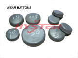 Bimetallic ASTM A532 Chrome Cast Wear Buttons