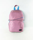 fashion Two Tone Material Laptop Computer Backpack in Bright Colors