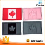 Custom Different Colors Canada Flag Soft Rubber PVC Patch