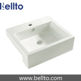 Semi-Recessed Basin/Apron Front Bathroom Sink for Sanitary Ware (5157)