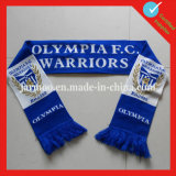 Customized Acrylic Football Fans Knitted Scarf