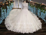 Aolanes Plain Lace Mermaid Strapless Wedding Dress 110645