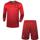Autumn Long-Sleeved Clothes Suit Portugal Football Training Suits Shirts