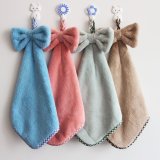 Wholesale Promotion Gift Microfiber Kithen Hanging Hand Towel with Stock