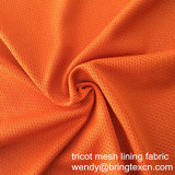 Tricot Mesh Lining Fabric for Yoga
