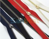 Metal Zipper with Fashion Design and Beautiful Color