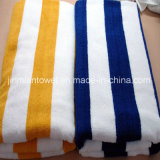 Customized Extra Large Terry Stripe Beach Towel, Different Colors Beach Towel