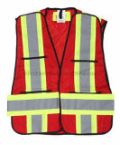 Hi-Visibility Safety Vest with Magic Tape Shoulder (DFV1083)