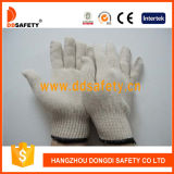 Ddsafety 2017 White Natural Cotton Polyester Working Gloves