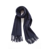 Dark Blue Blanket Cashmere Scarf Shawl for Ladies (LS-ACW-1002)