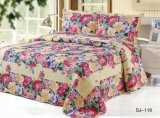 Customized Prewashed Durable Comfy Bedding Quilted 1-Piece Bedspread Coverlet Set for 87