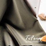 100% Polyester Striped Silk-Like Fabric for Summer Blouse Suits