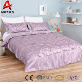 King/Queen Size Luxury Elegant Home Textile Satin Bedding Set