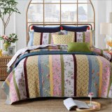 Customized Prewashed Durable Comfy Bedding Quilted 1-Piece Bedspread Coverlet Set for 13