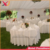 Wedding Spandex Table Cover with Skirt Round Polyester Table Cloth Decoration