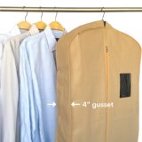 Foldable Non Woven Shirt Garment Bag with Clear Plastic Window