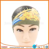 Cheap Printing Silicone Swimming Cap with Pattern